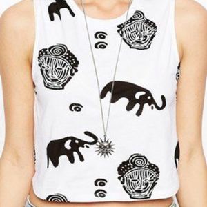 Asos elephant crop top
